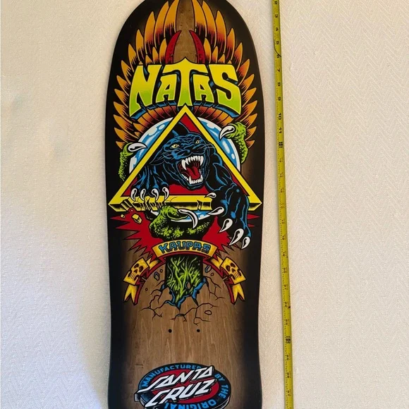 Natas Kaupas Black Panther Reissue Skateboard Deck 10.538” X 30.14” - Picture 3 of 5
